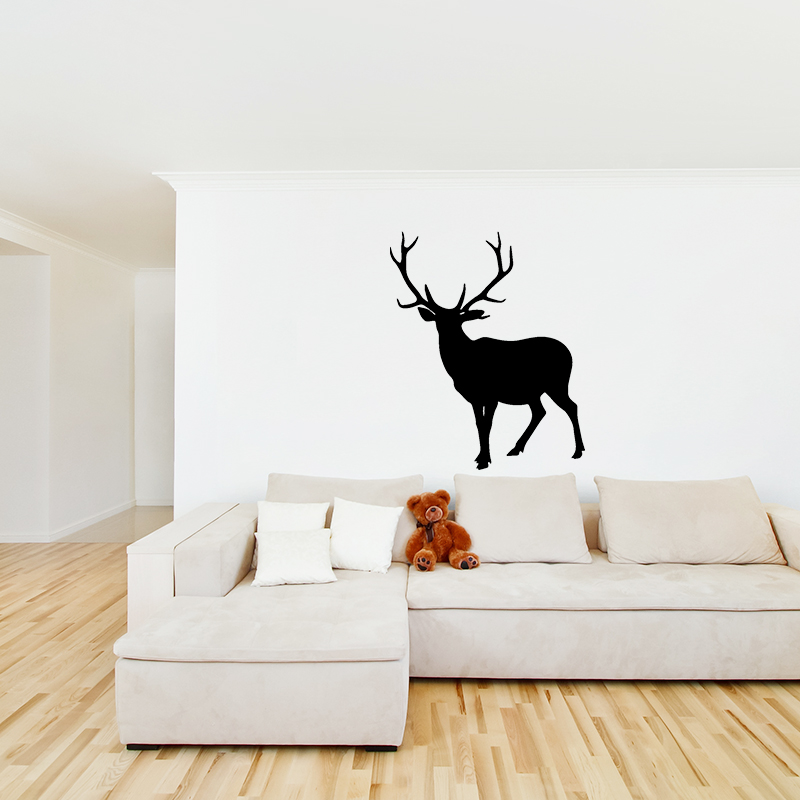 Wall decal Deer Silhouette design