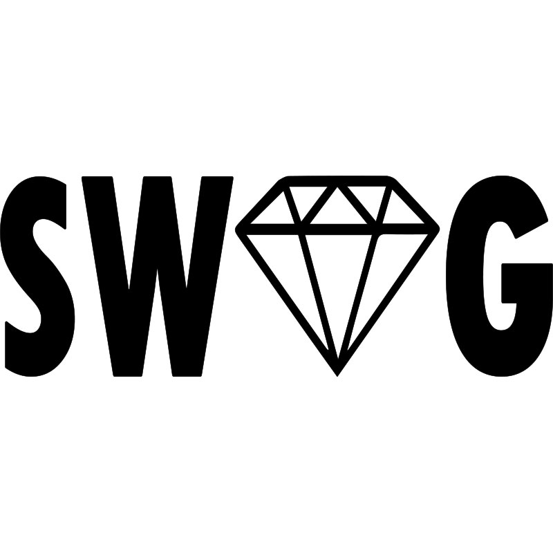 Diamond stickers - Swag 