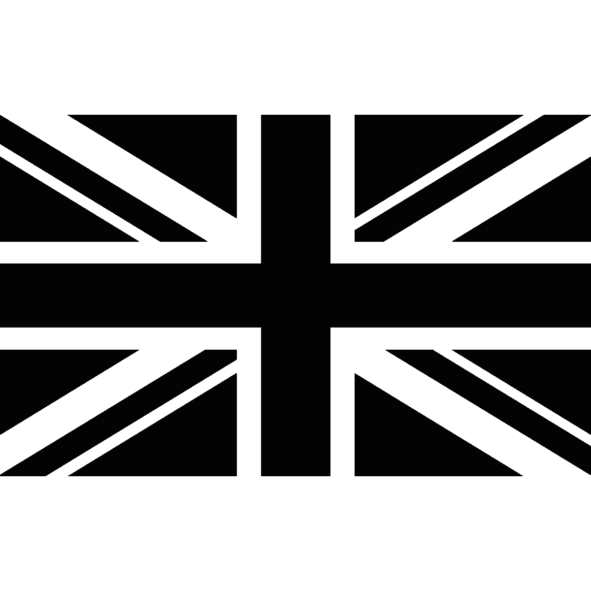 DRAPEAU ENGLISH FLAG ANGLAIS UK TACHE BLOB 12x6cm AUTOCOLLANT STICKER AUTO UA002 