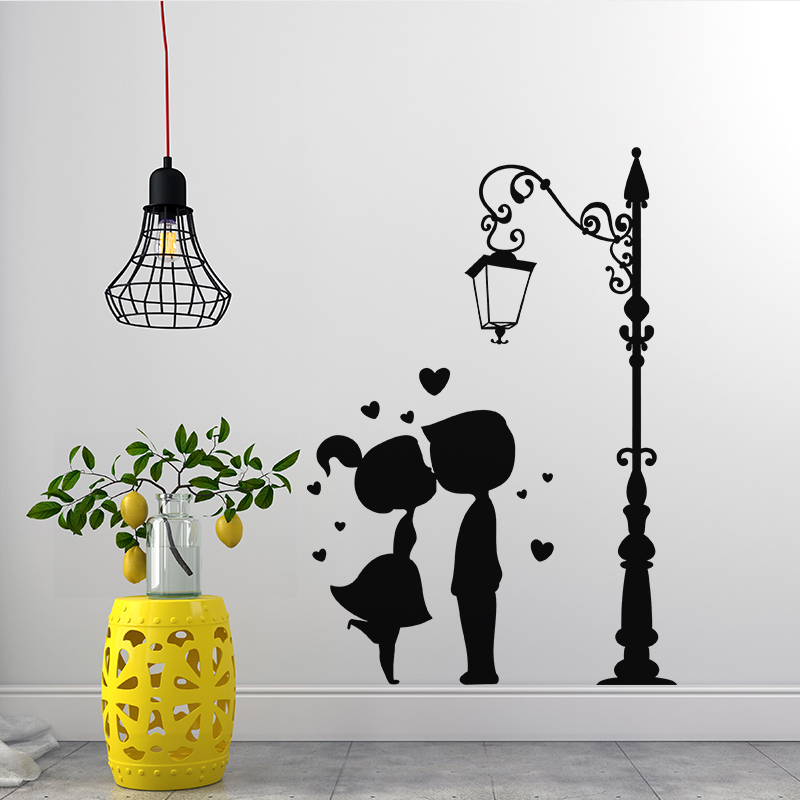 Children in love Wall decal