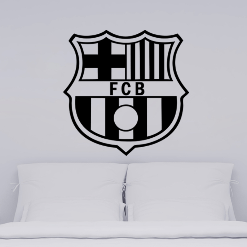 winkelwagen Verpletteren rechter Muurstickers sport en voetbal - Muursticker FC Barcelona|  Ambiance-sticker.com