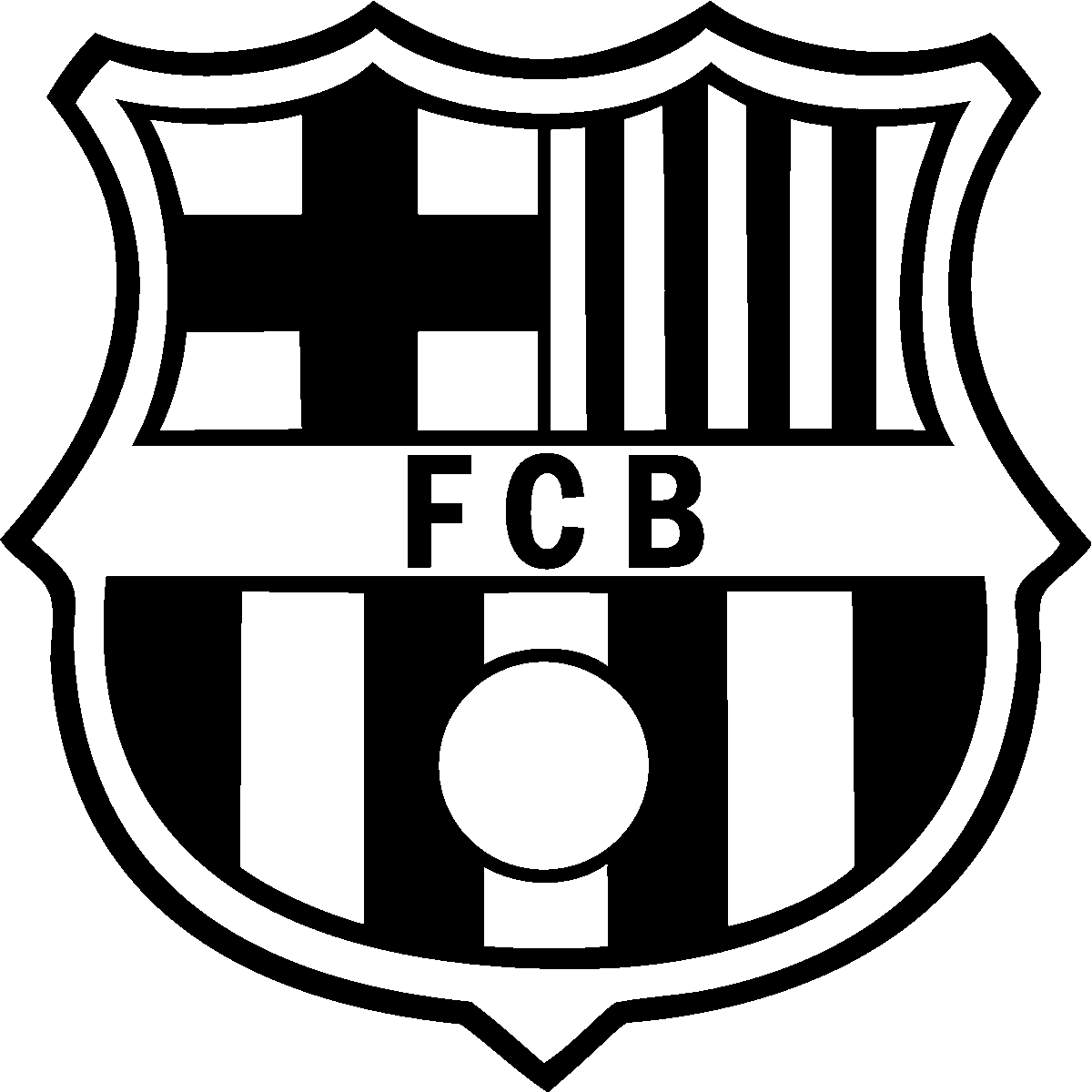 Fc Barcelona White Logo Png  Gwion Lott