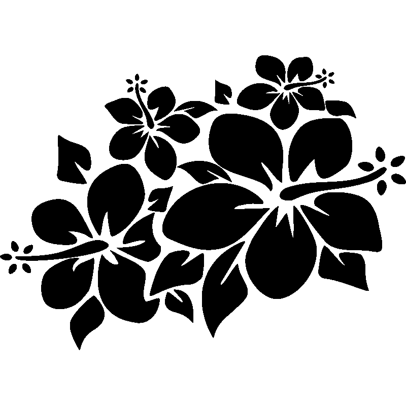 Sticker fleur dans toute sa splendeur – Stickers STICKERS NATURE