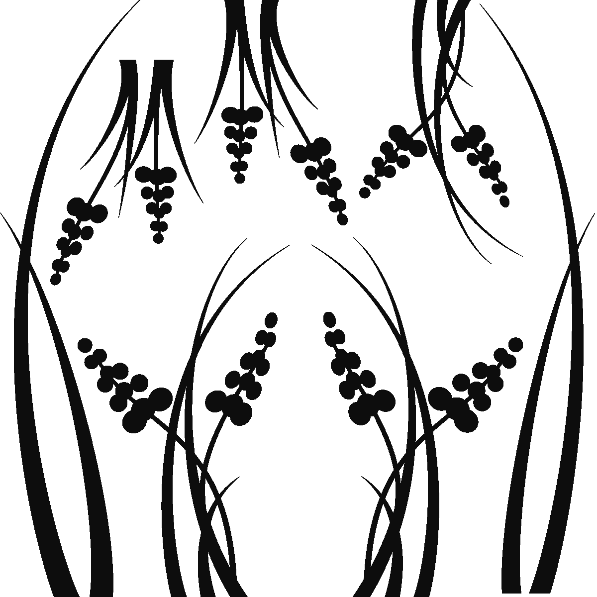 Vetrofanie - Adesivo fiori di primavera 2