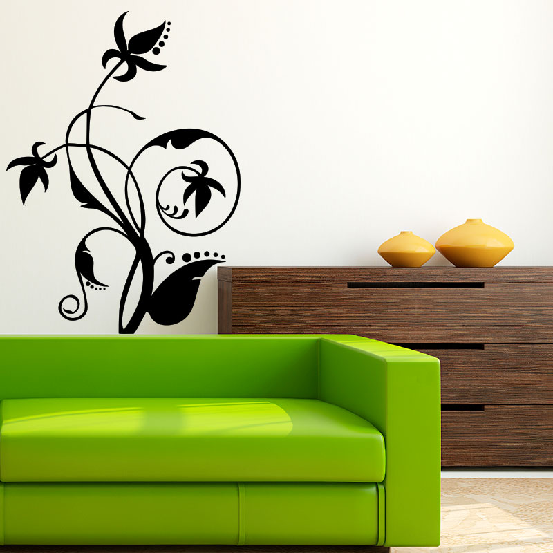 Wall sticker Flowers and natural plant