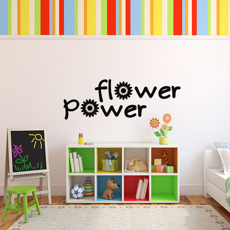 Wall decal Flower power