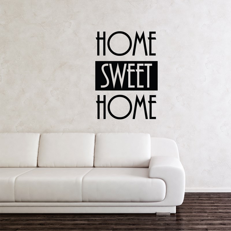 Wall decal Home Sweet Home  decoration