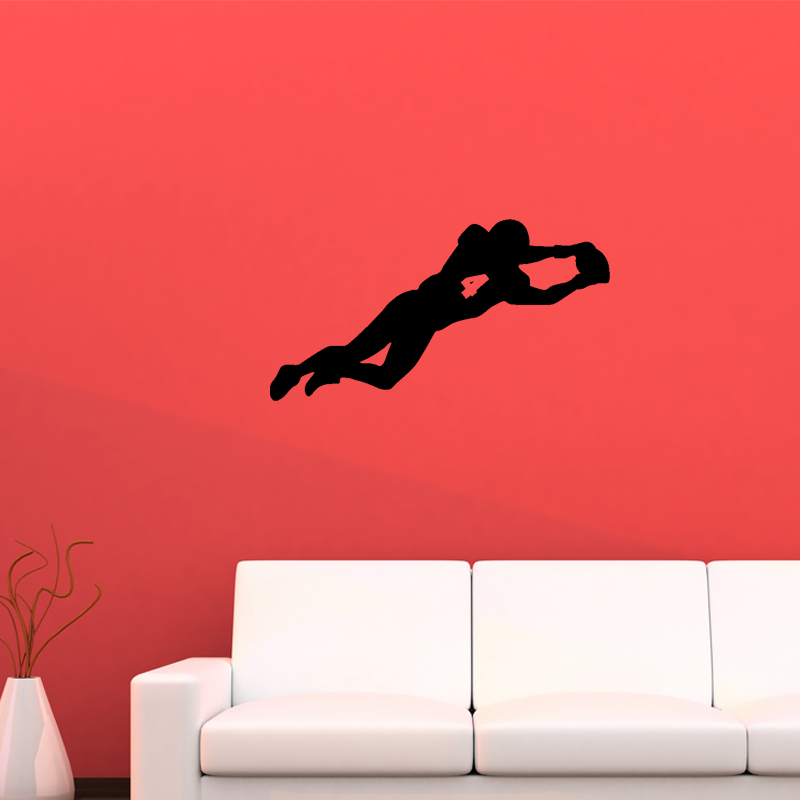 Wall decal Rugby player