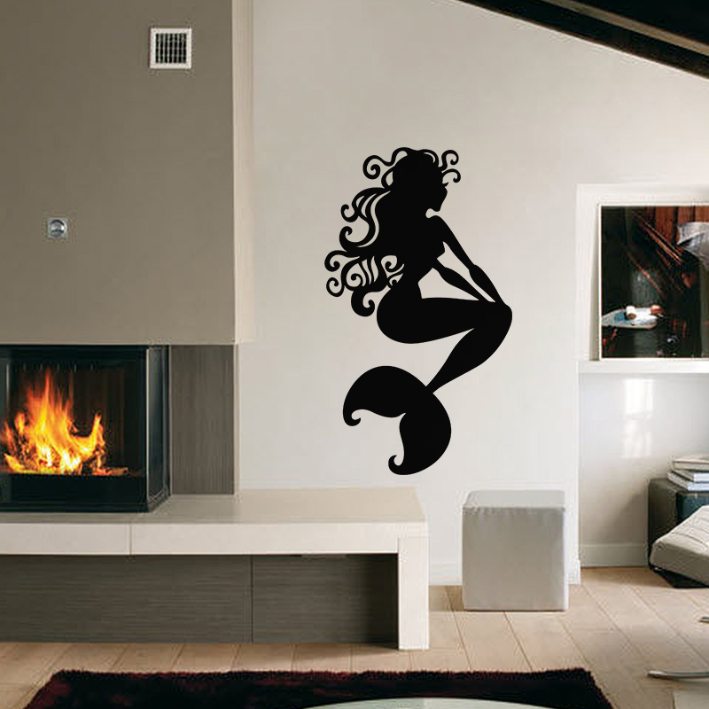 Wall decal bathroom The most beautiful sirens