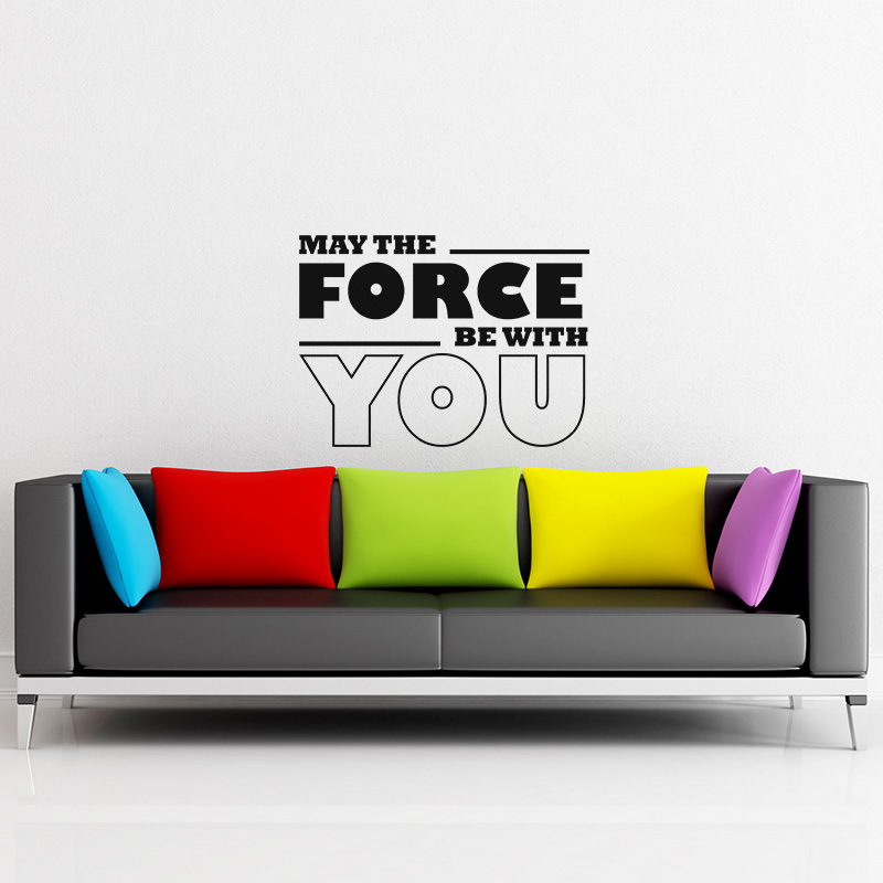 Sticker May the force be with you