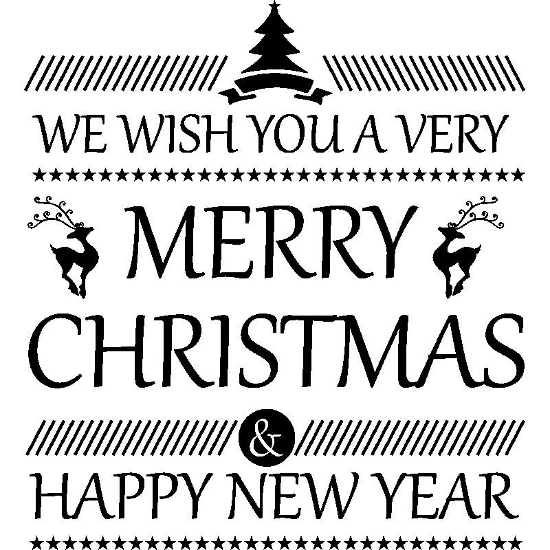 Tile Wish You A Merry Christmas Lettering Business Style Texture Calligraphy Download Png Image