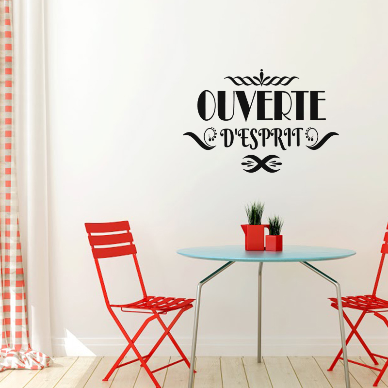 Wall decal Ouverte d'esprit