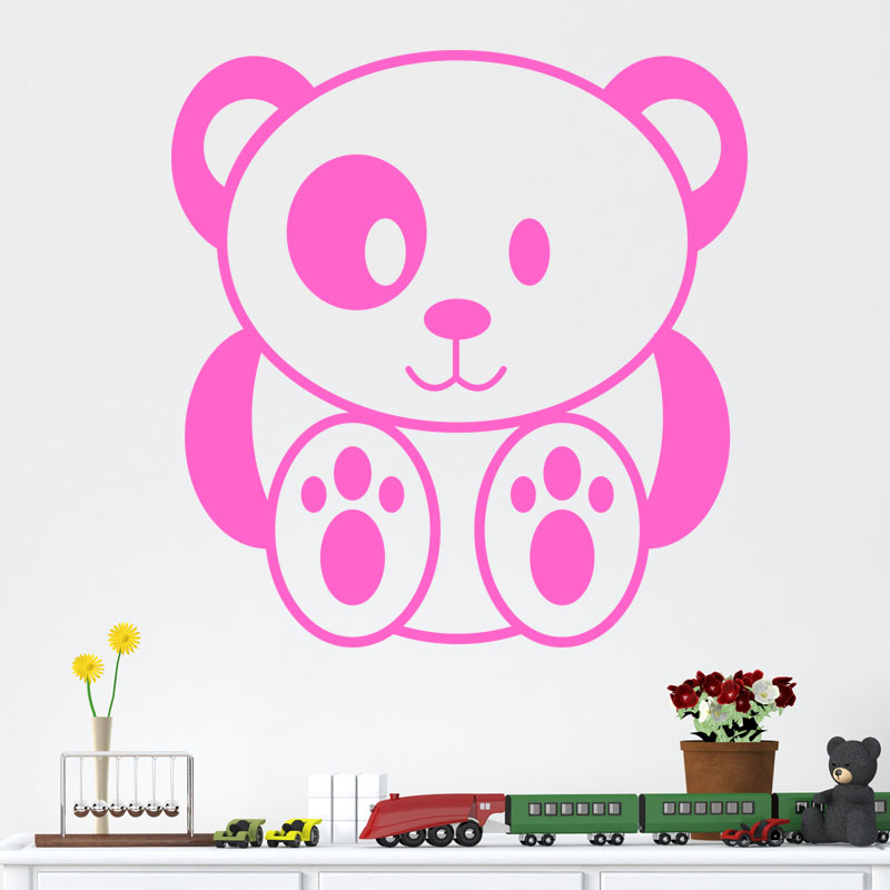 Sticker panda bébé