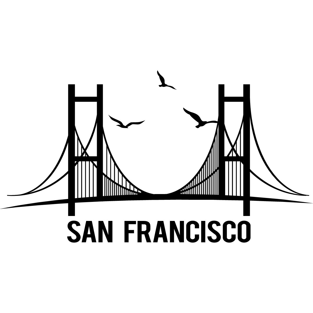 Adesivo San Francisco ponte