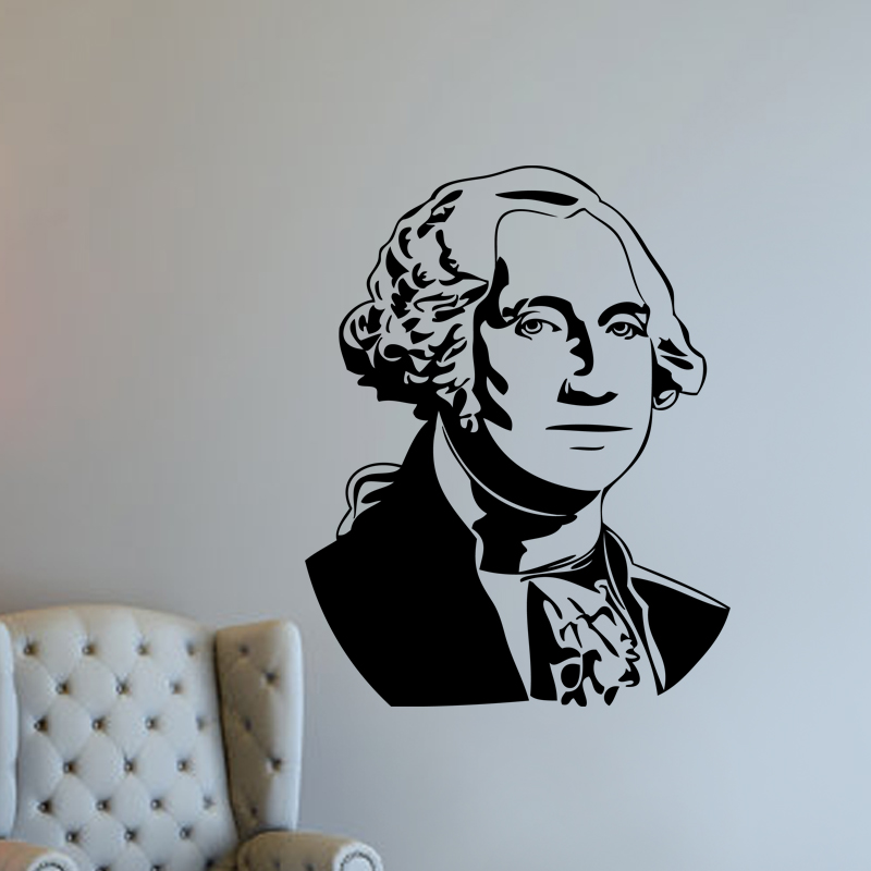 Sticker Portrait George Washington