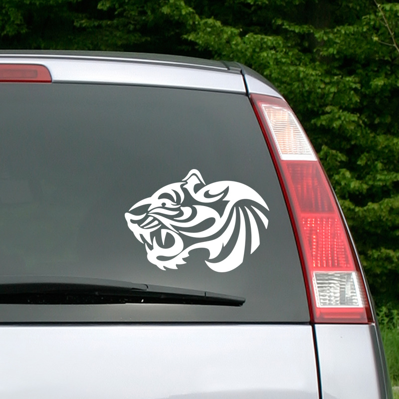 Sticker pour voiture Tête de tigre