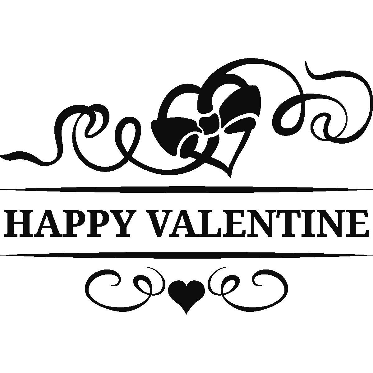 Vetrofanie - Adesivo San Valentino 1