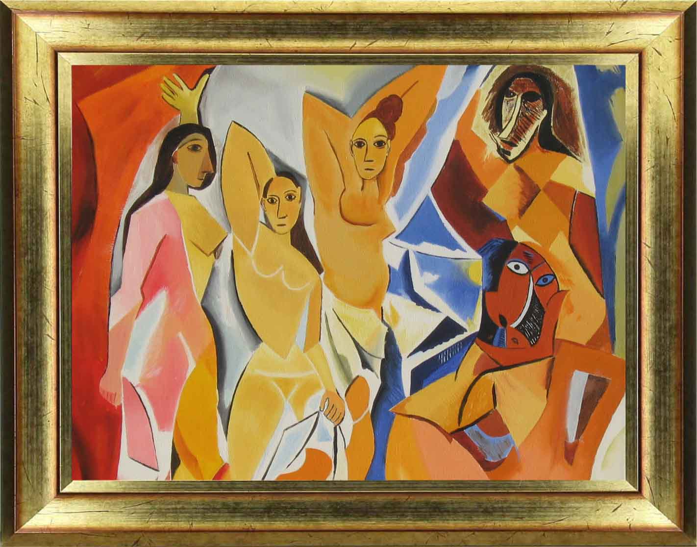 Wandtattoo malerei Picasso – Les Demoiselles d'Avignon