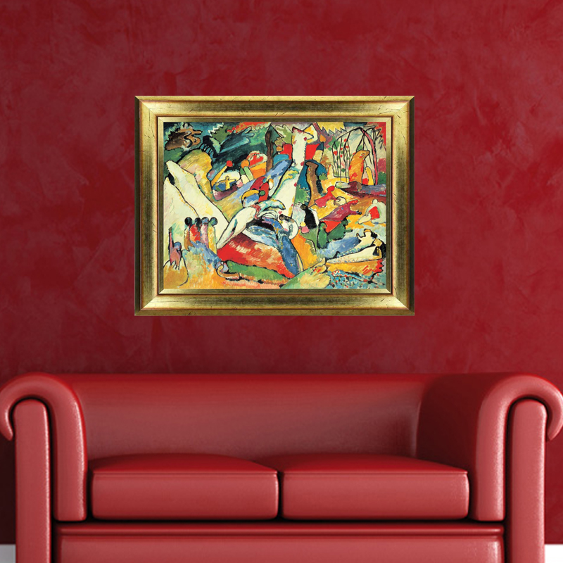 Sticker tableau Wassily Kandinsky – Composition