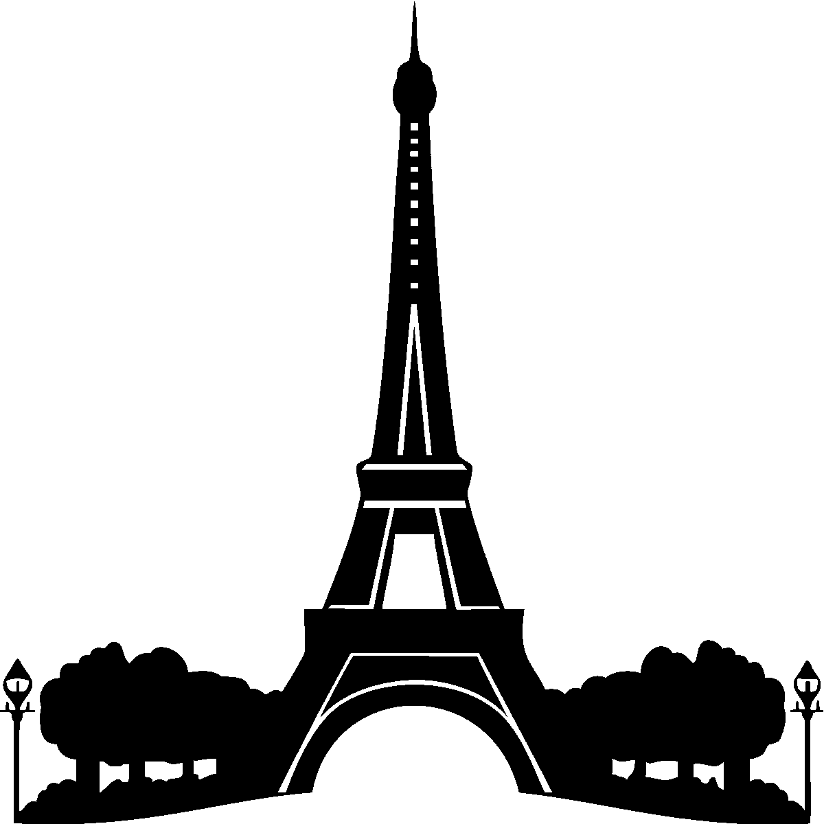 Stickers muraux Paris - Sticker Tour Eiffel | Ambiance-sticker.com