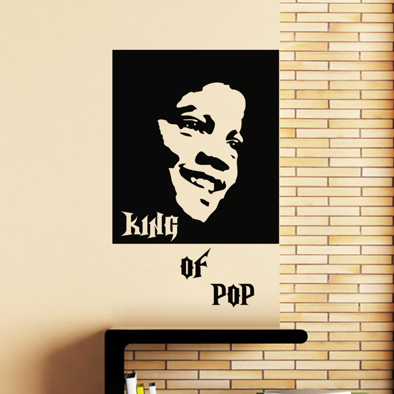 Sticker Visage du King of pop