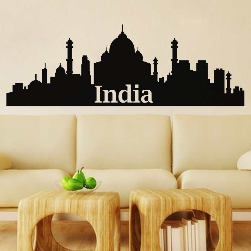Sticker Vue sur l'Inde