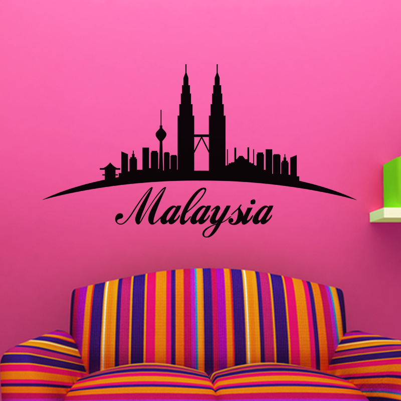 Sticker Vue sur la Malaysie