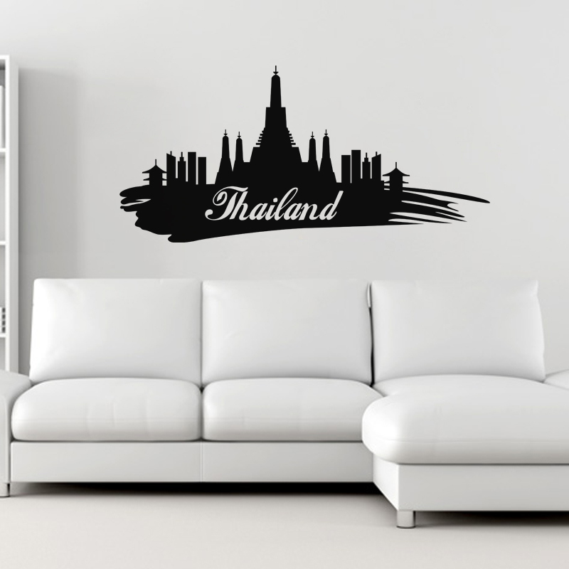 Wall decal Thailand View