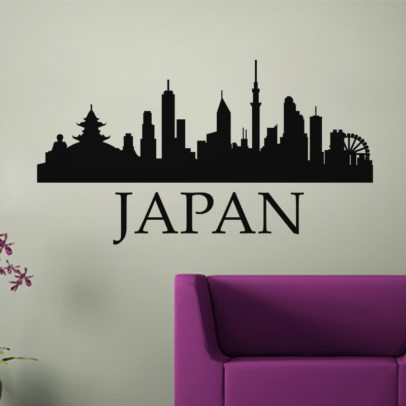 Sticker Vue sur le Japon