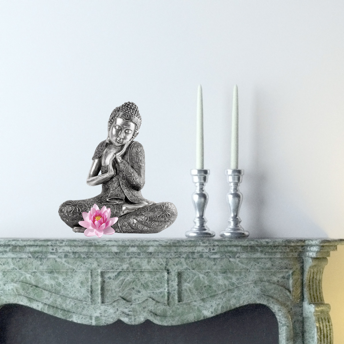 Sticker ZEN Bouddha et lotus