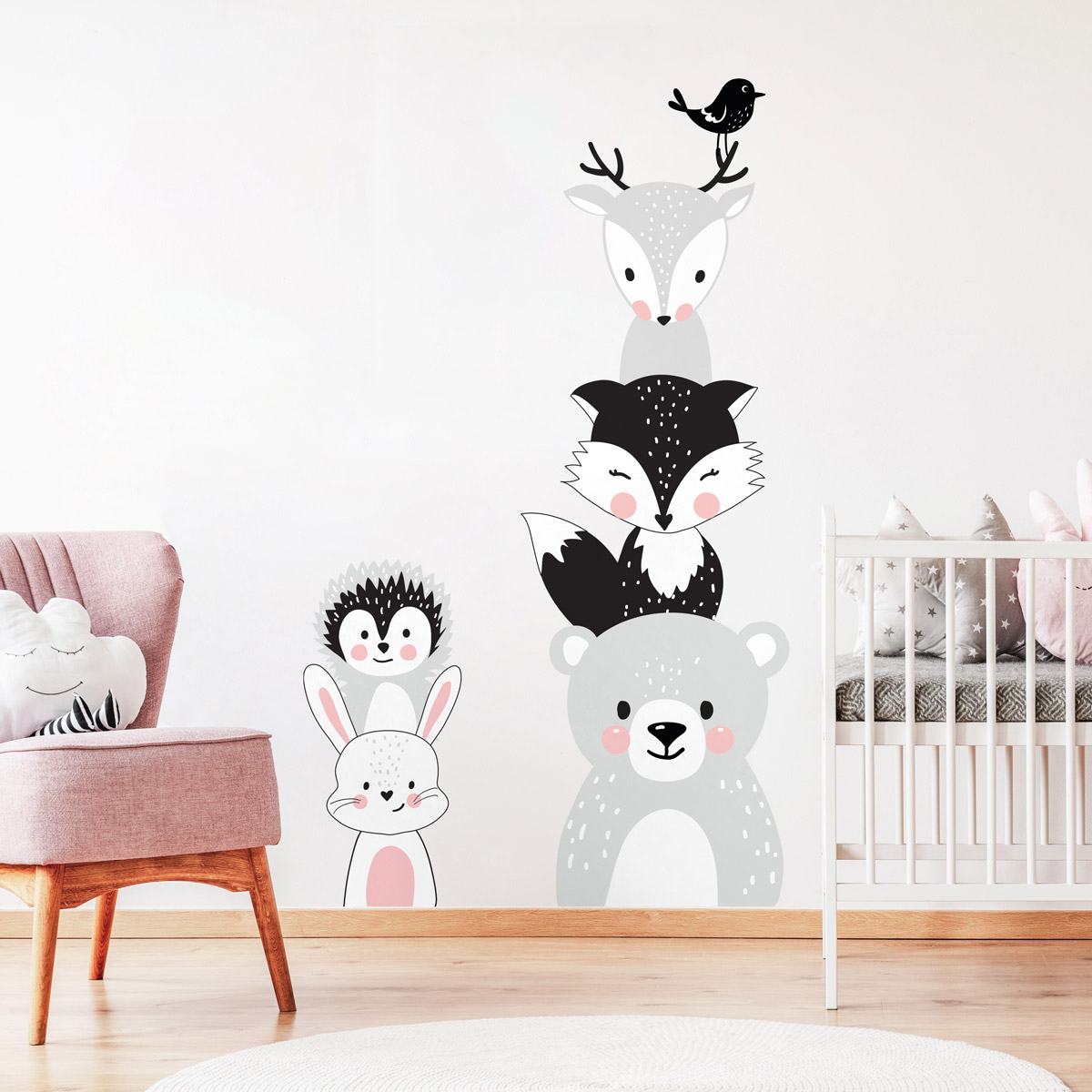 Stickers Muraux Animaux - Pour chambre d'enfant