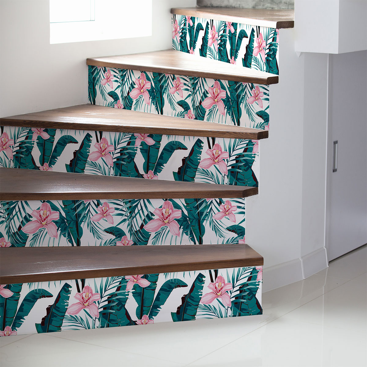 Wall stickers tropical stair San Fracisco  x 2