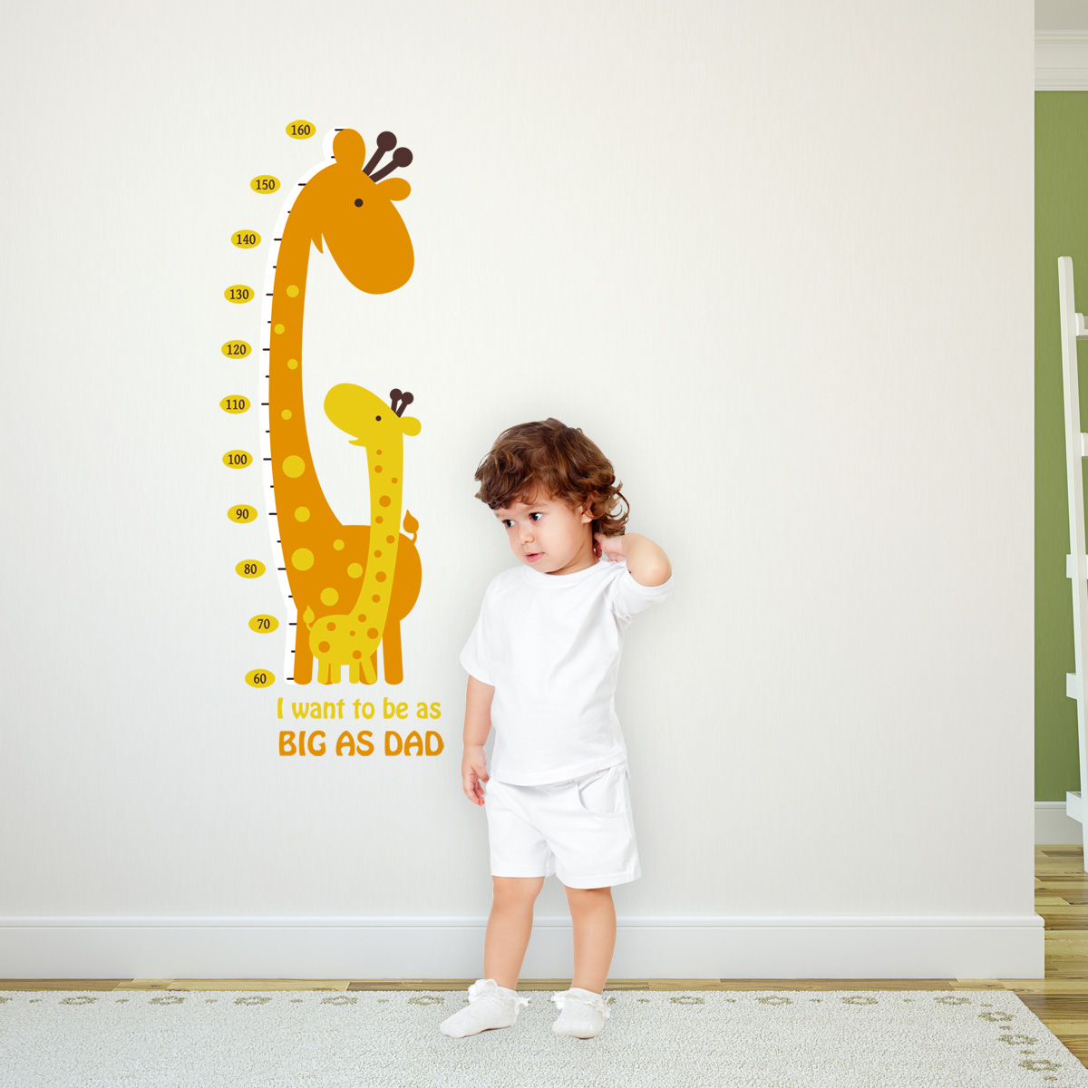 As big as Dad Wall decal