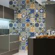 wall decal cement tiles - 30 wall stickers tiles azulejos angelica - ambiance-sticker.com