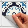 adesivi piastrelle di cemento - 30 adesivo piastrelle azulejos Indira - ambiance-sticker.com