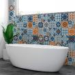wall decal tiles - 30 wall stickers tiles azulejos palomo - ambiance-sticker.com