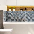 muurstickers cement tegels - 30 muursticker tegel azulejos Valentino - ambiance-sticker.com
