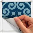 stickers carreaux de ciment - 60 stickers carrelages azulejos catalinera - ambiance-sticker.com