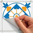 stickers carreaux de ciment - 60 stickers carrelages azulejos maurizia - ambiance-sticker.com