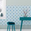 wall decal tiles - 60 wall decal tiles delft Tilbourg - ambiance-sticker.com