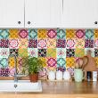 wall decal tiles - 9 wall stickers cement tiles azulejos celso - ambiance-sticker.com