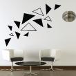 Stickers muraux design - Sticker mural triangles - ambiance-sticker.com