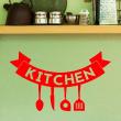 Sticker Affiche Kitchen - Stickers muraux pour la cuisine - ambiance-sticker.com
