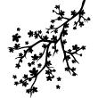 Stickers muraux fleurs - Sticker Branche d'arbre exceptionnelle - ambiance-sticker.com