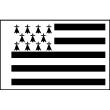 Stickers muraux zen - Sticker breizh drapeau de le bretagne - ambiance-sticker.com