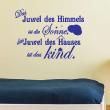 Adesivi con frasi - Adesivo citazione Das juwel des Himmels - ambiance-sticker.com