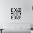 Muurstickers teksten - Muursticker Home Sweet Home - ambiance-sticker.com