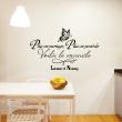 Adesivi con frasi - Adesivo citazione Plus on partage ... ( Léonard Nimoy) - ambiance-sticker.com