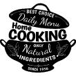 Sticker Best choice daily menu - Stickers muraux pour la cuisine - ambiance-sticker.com