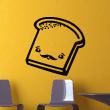 Wall decals for the kitchen - Wall decal Desing sandwitch - ambiance-sticker.com